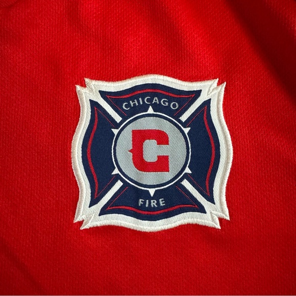 Adidas Red Chicago Fire FC Jersey - Picture 5 of 8
